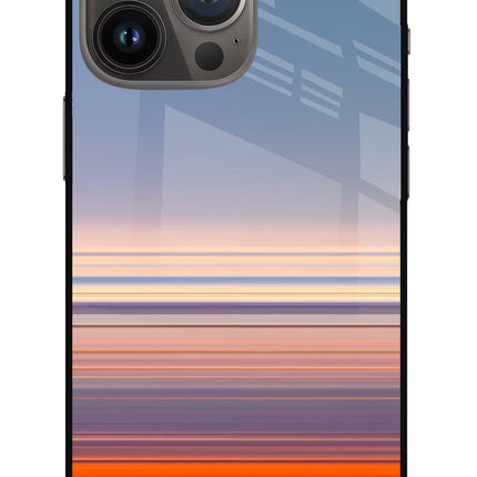 Morning Colors iPhone 13 Pro Glass Case Back Cover by Casekaro