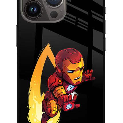 IronMan iPhone 13 Pro Glass Case Back Cover by Casekaro