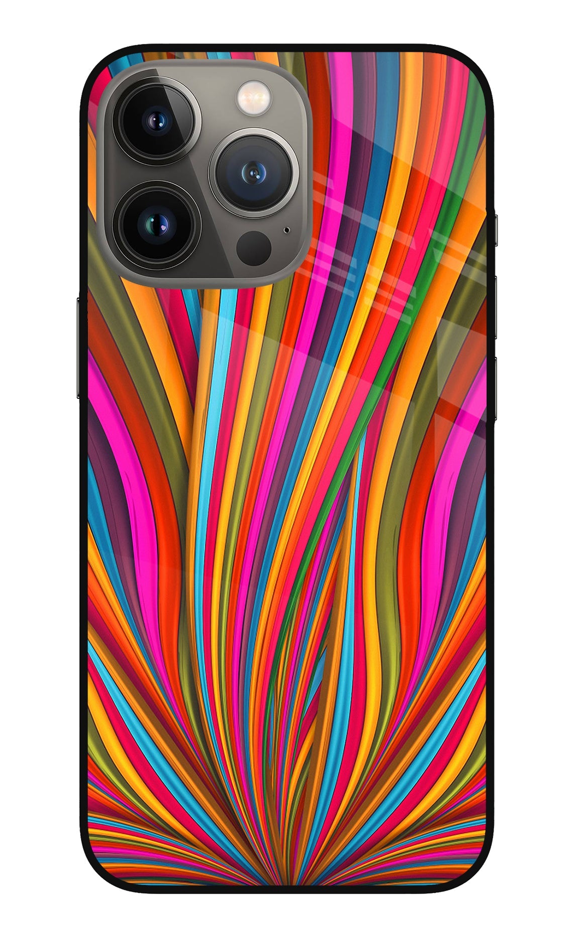 Trippy Wavy iPhone 13 Pro Back Cover