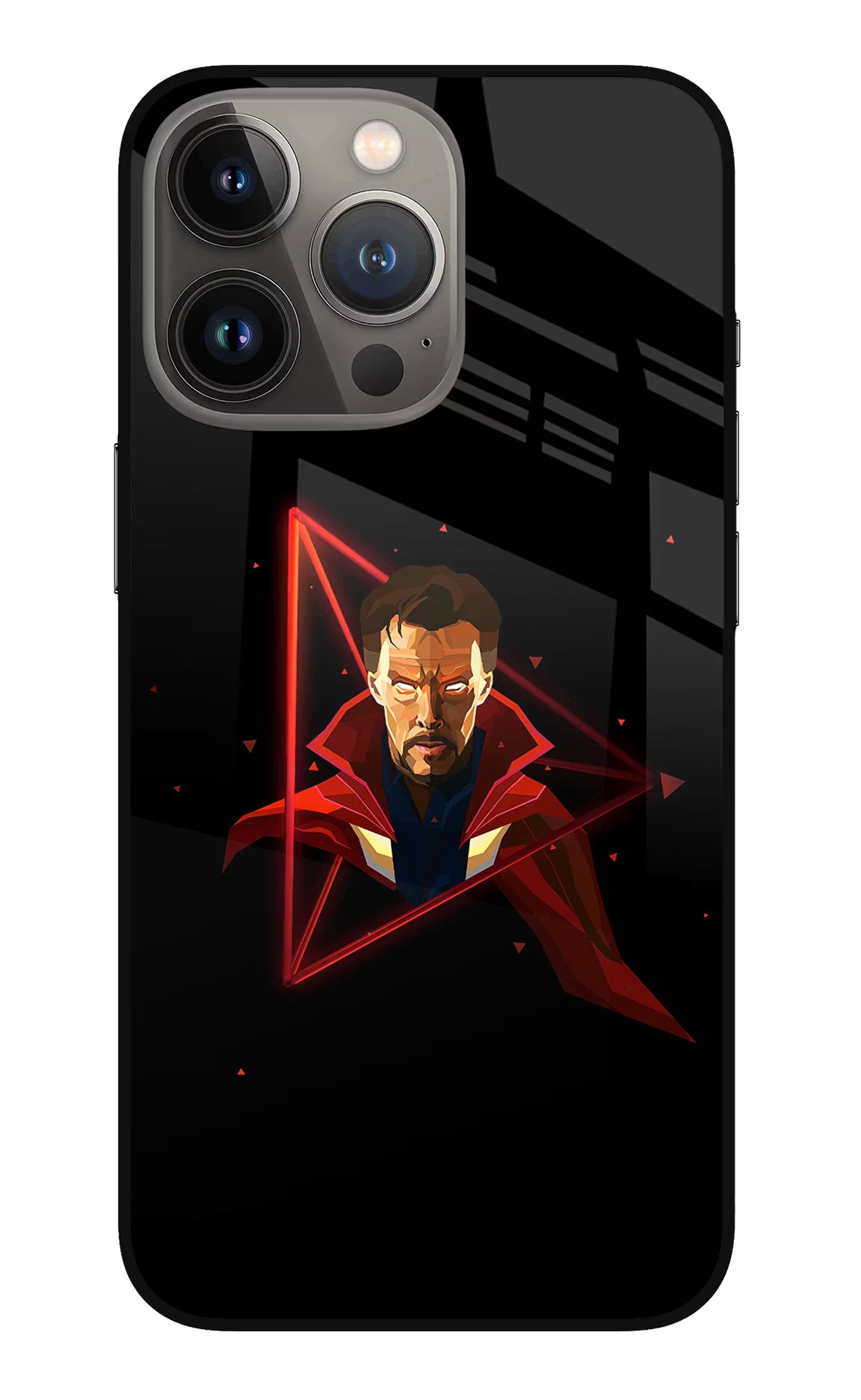 Doctor Ordinary iPhone 13 Pro Glass Case Back Cover by Casekaro