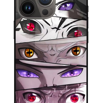 Naruto Anime iPhone 13 Pro Glass Case Back Cover by Casekaro