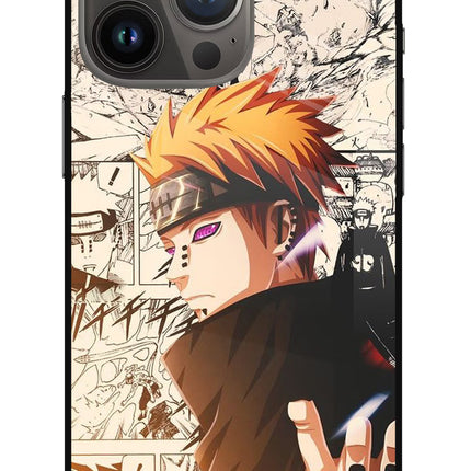 Pain Anime iPhone 13 Pro Glass Case