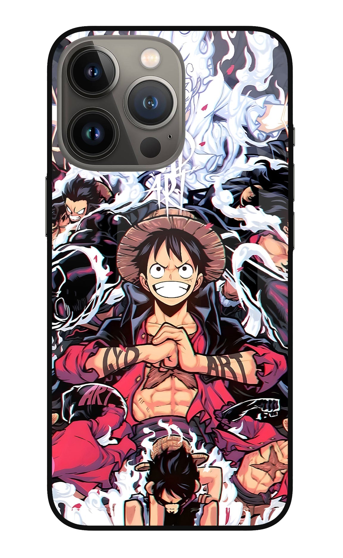 One Piece Anime iPhone 13 Pro Glass Case