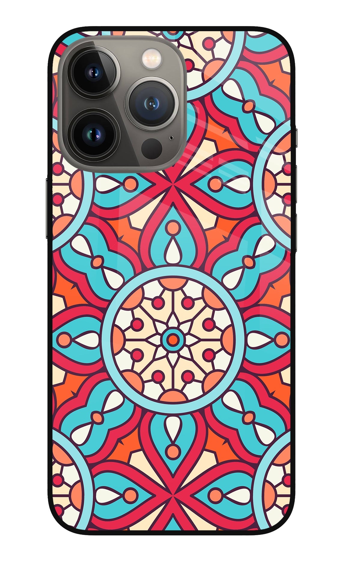 Mandala Geometric iPhone 13 Pro Back Cover