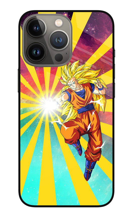 Goku Super Saiyan iPhone 13 Pro Glass Case