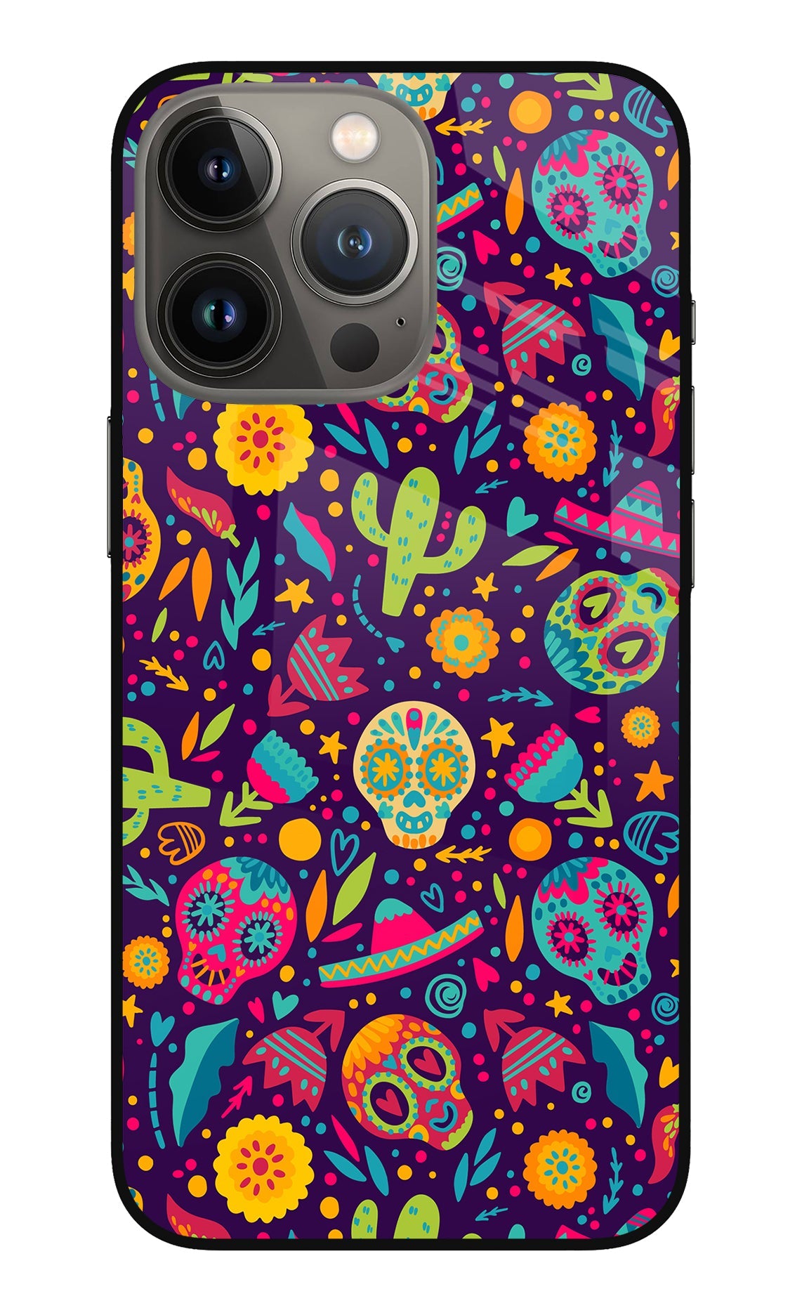 Mexican Design iPhone 13 Pro Glass Case