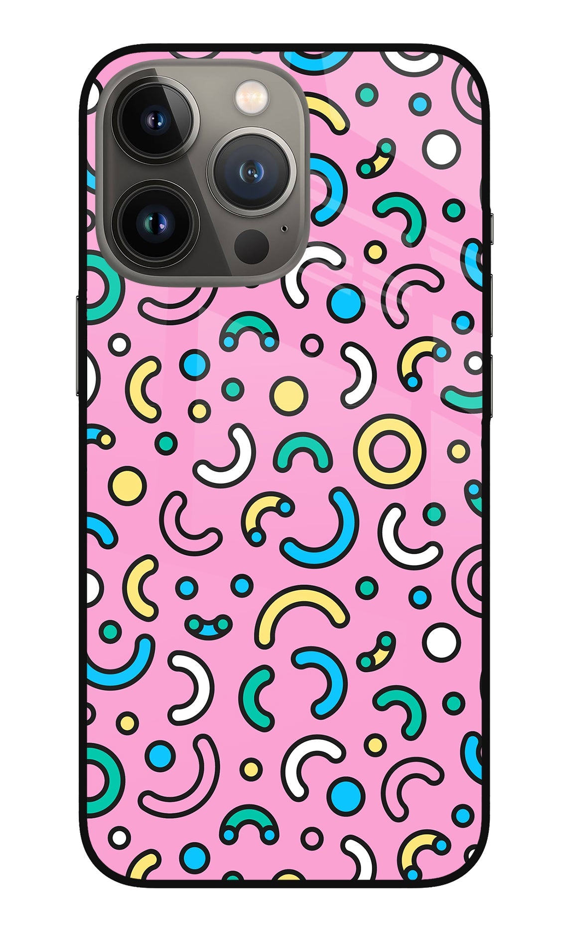 Memphis Design iPhone 13 Pro Back Cover