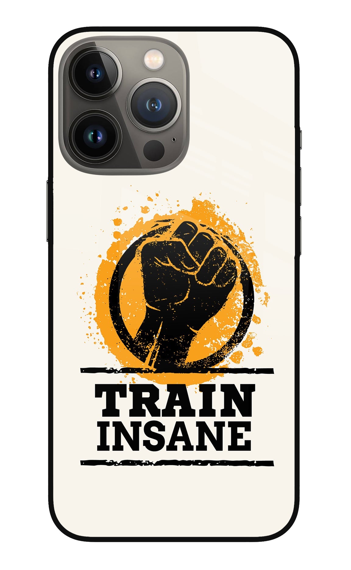 Train Insane iPhone 13 Pro Glass Case