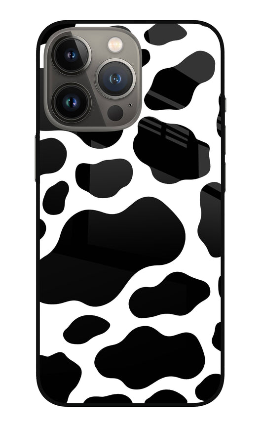 Cow Spots iPhone 13 Pro Glass Case