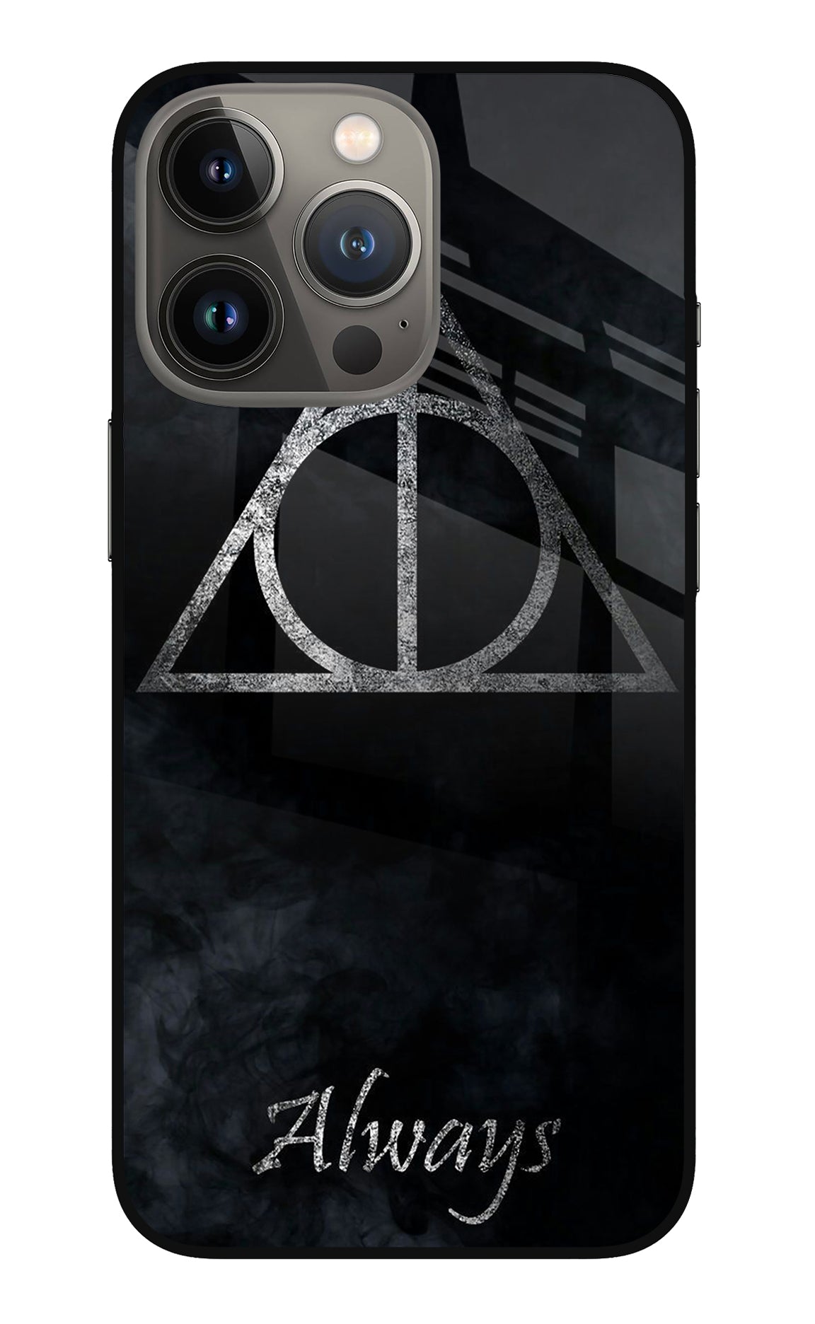 Deathly Hallows iPhone 13 Pro Glass Case