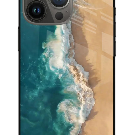 Ocean Beach iPhone 13 Pro Glass Case