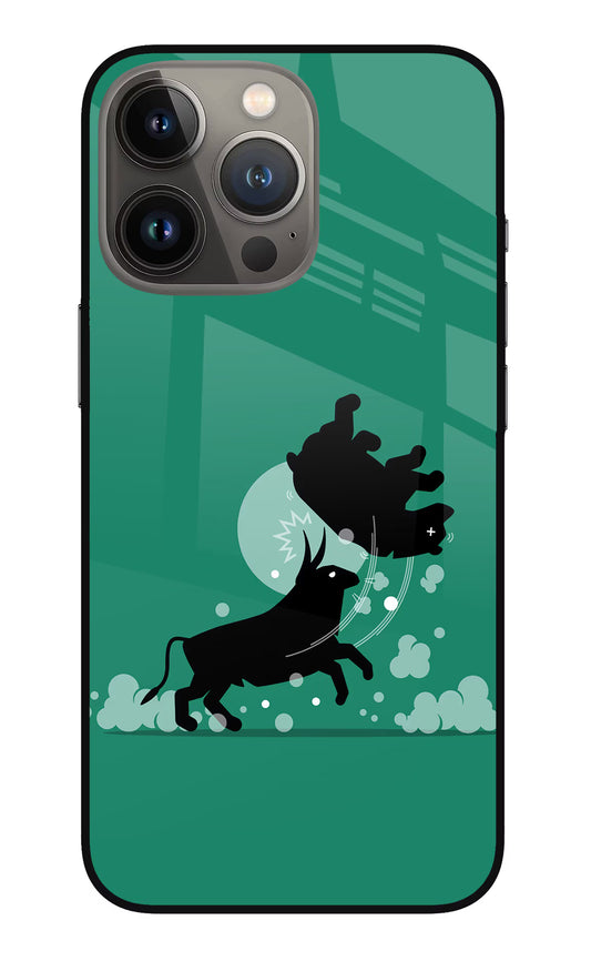 Bull Conqueror iPhone 13 Pro Glass Case