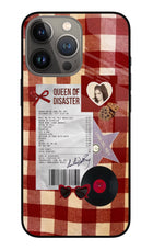 Queen of Disaster iPhone 13 Pro Glass Case