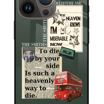 The Smiths iPhone 13 Pro Glass Case