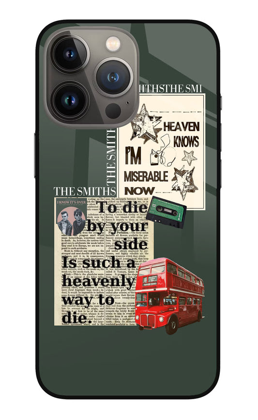 The Smiths iPhone 13 Pro Glass Case