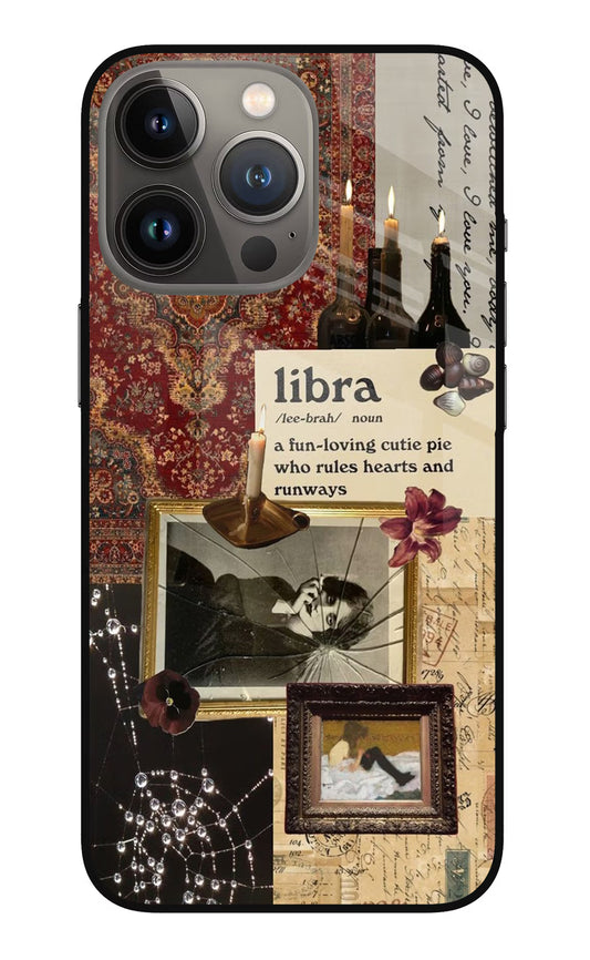Libra Zodiac iPhone 13 Pro Glass Case
