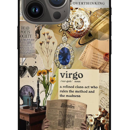 Virgo Zodiac iPhone 13 Pro Glass Case