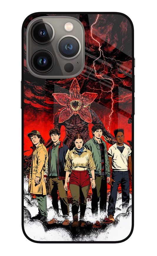 Ordinary Things Characters iPhone 13 Pro Glass Case