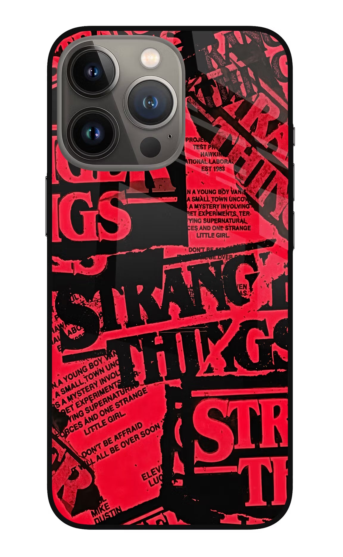 Ordinary Things iPhone 13 Pro Glass Case Back Cover by Casekaro