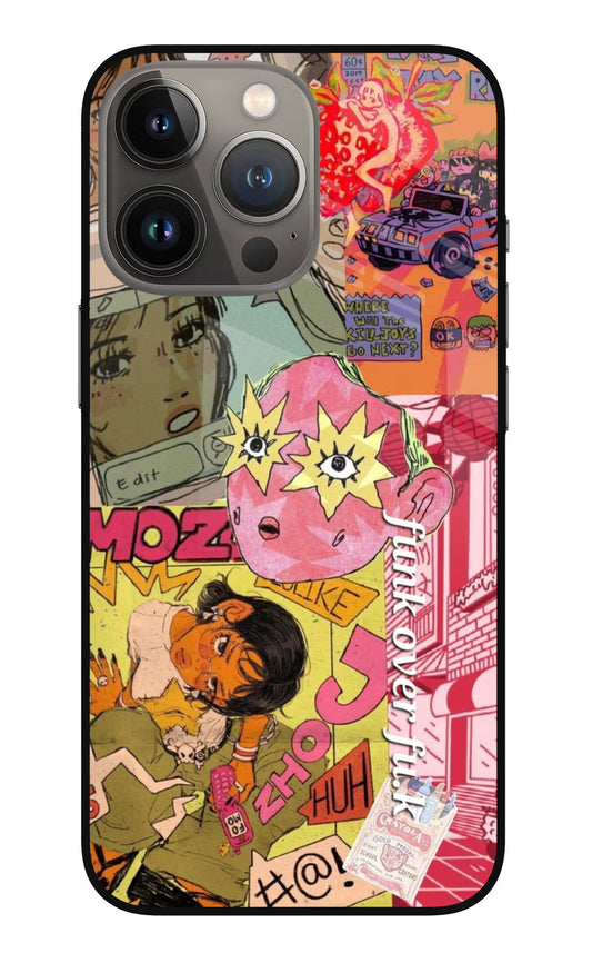 Funkover iPhone 13 Pro Glass Case