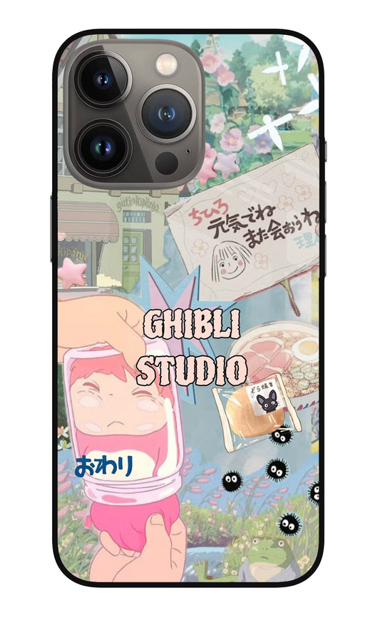 Studio Ghibli iPhone 13 Pro Glass Case
