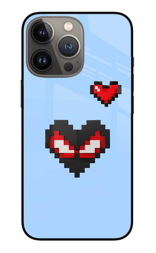 Peter Heart iPhone 13 Pro Glass Case