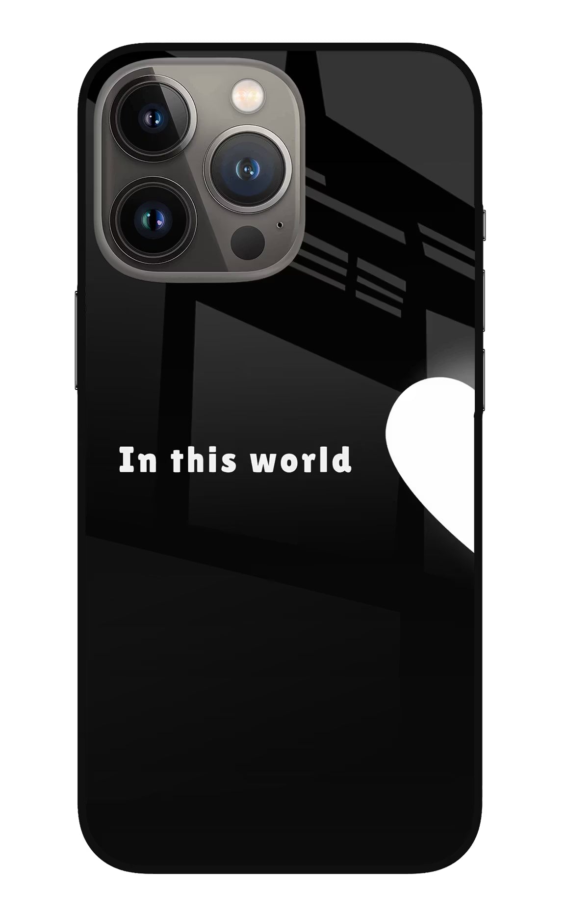 This World iPhone 13 Pro Glass Case