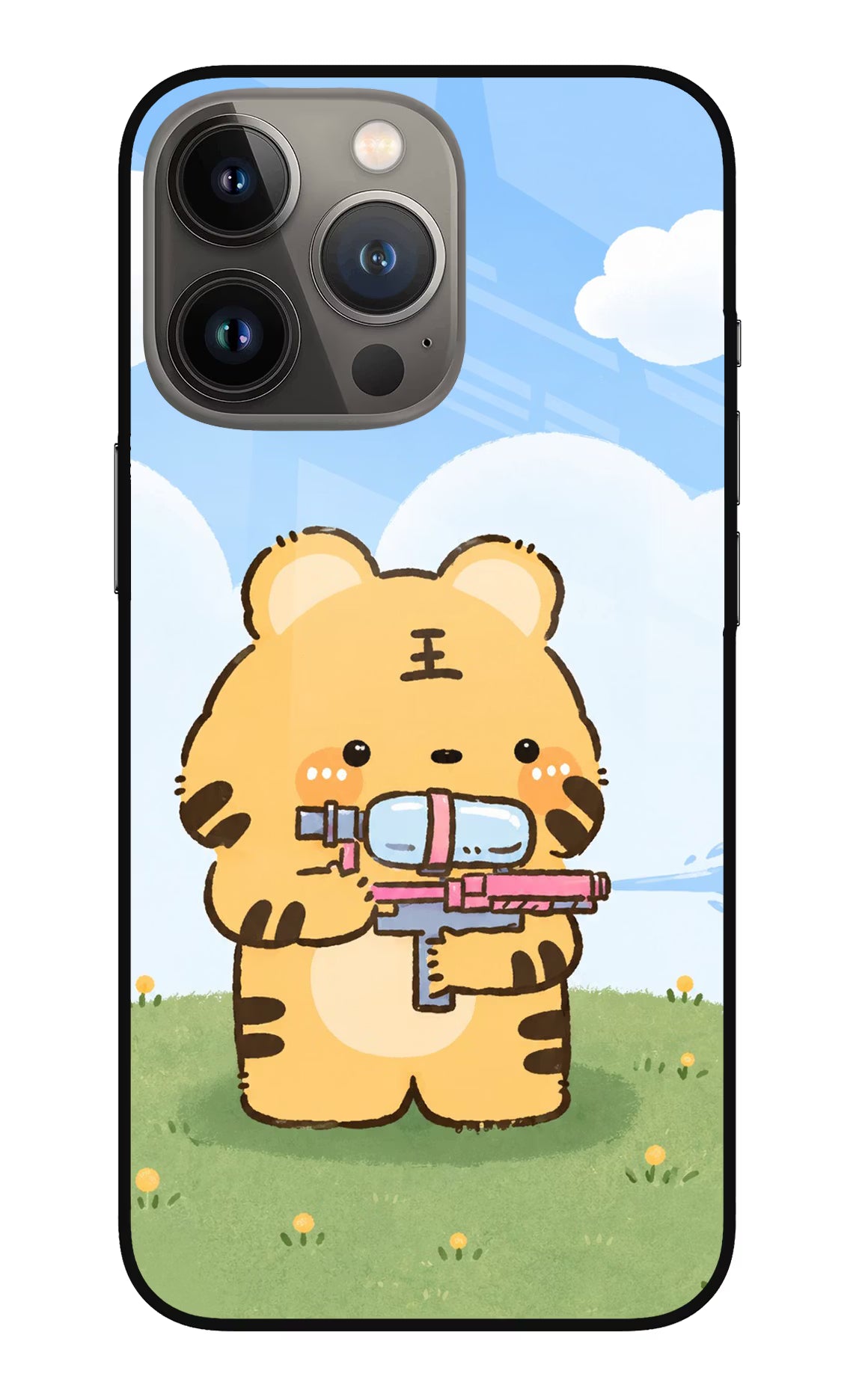 Tiger Treat iPhone 13 Pro Glass Case