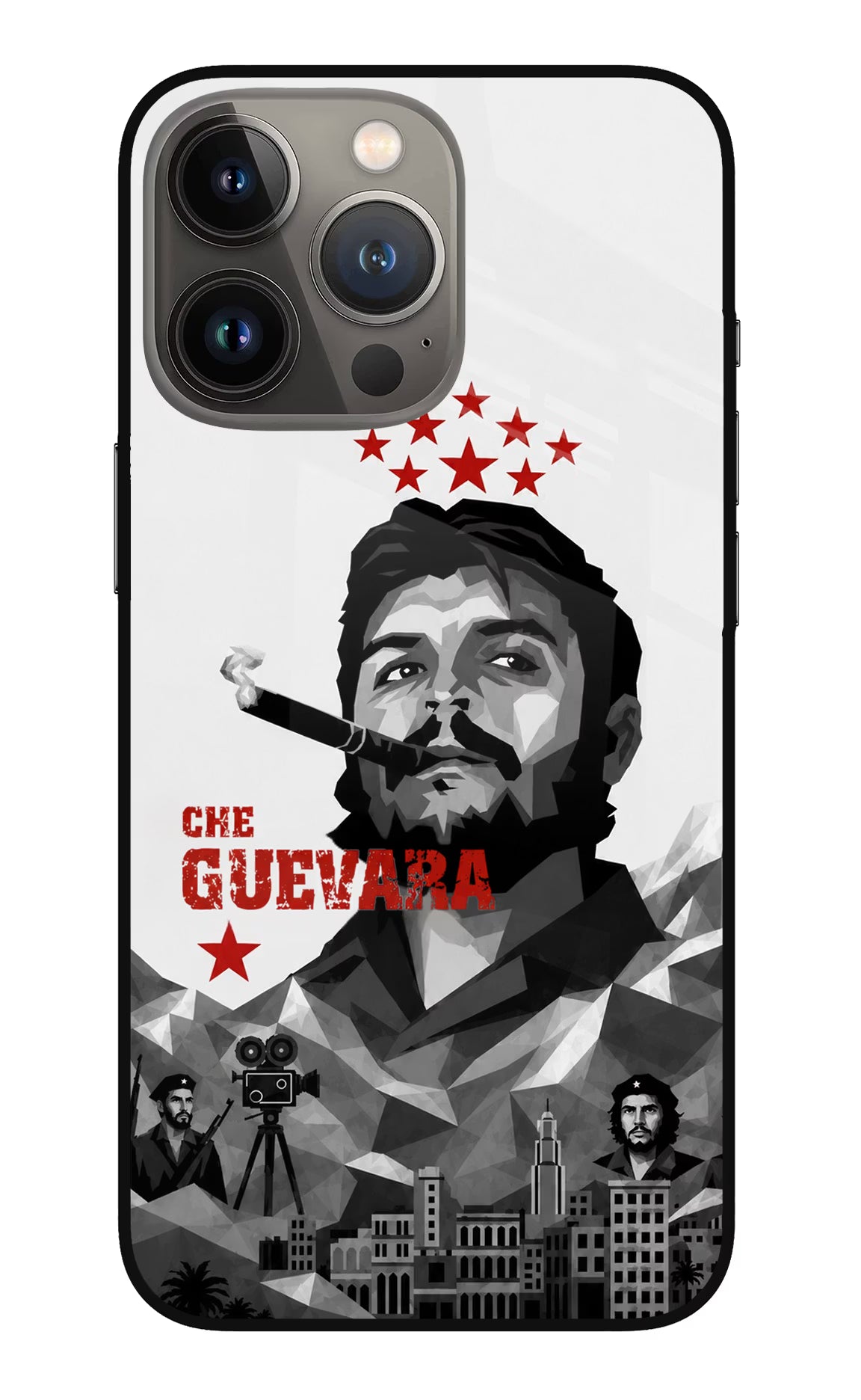Che Guevara Iconic iPhone 13 Pro Glass Case