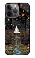 Space Monk iPhone 13 Pro Glass Case
