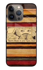 Vinyl Stripes iPhone 13 Pro Glass Case