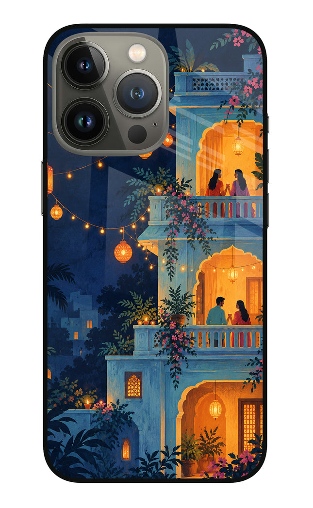 Balcony Glow iPhone 13 Pro Glass Case