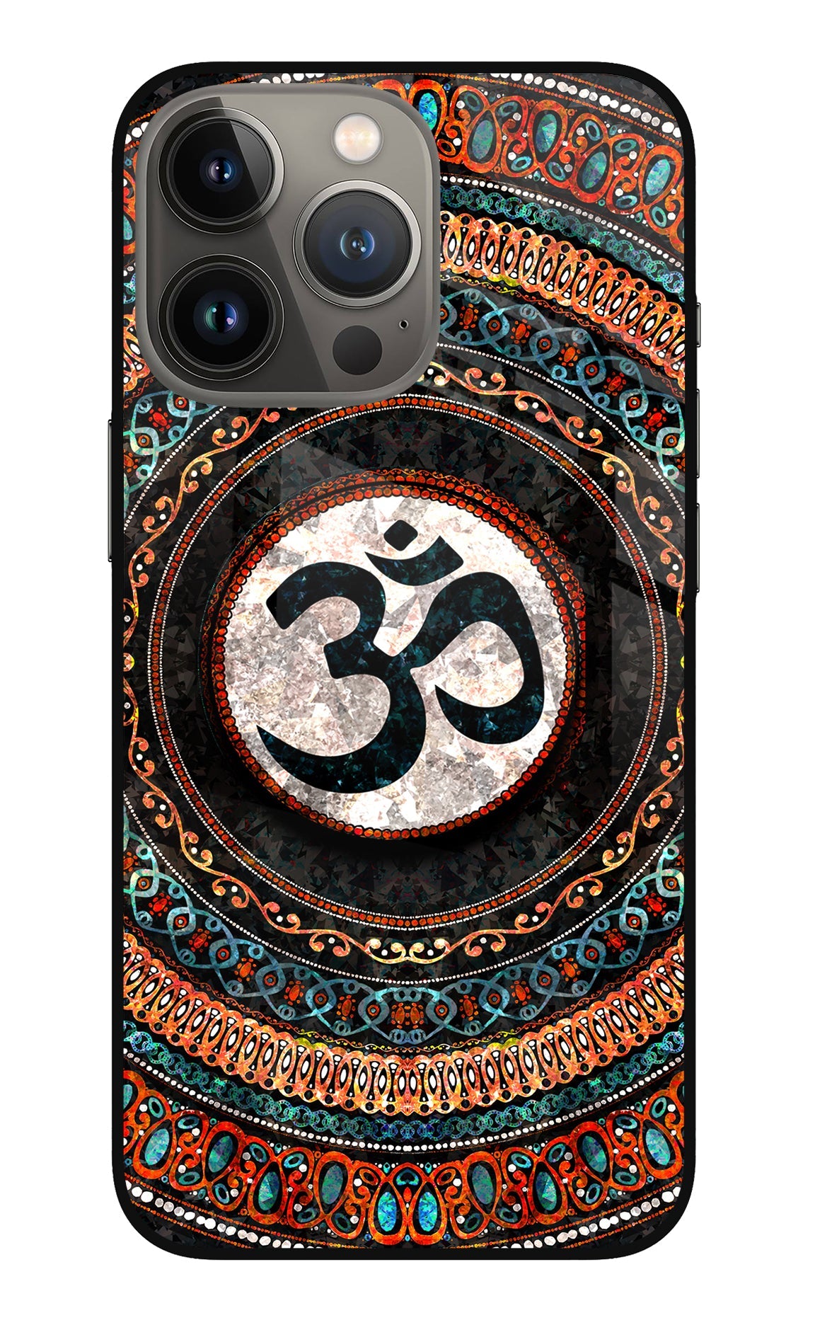 Om Culture iPhone 13 Pro Glass Case