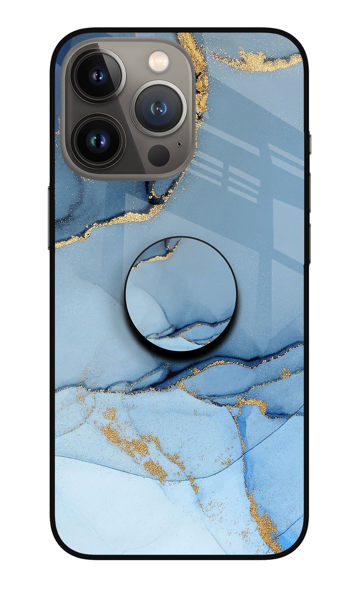 Blue Marble iPhone 13 Pro Glass Case
