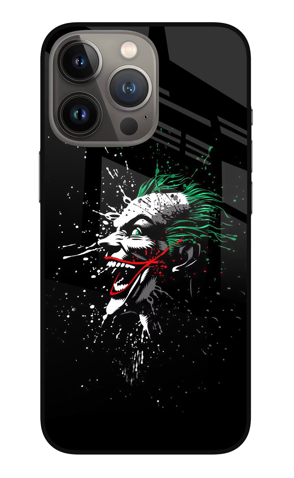 Joker iPhone 13 Pro Max Glass Case Back Cover by Casekaro