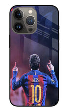 Messi iPhone 13 Pro Max Glass Case Back Cover by Casekaro