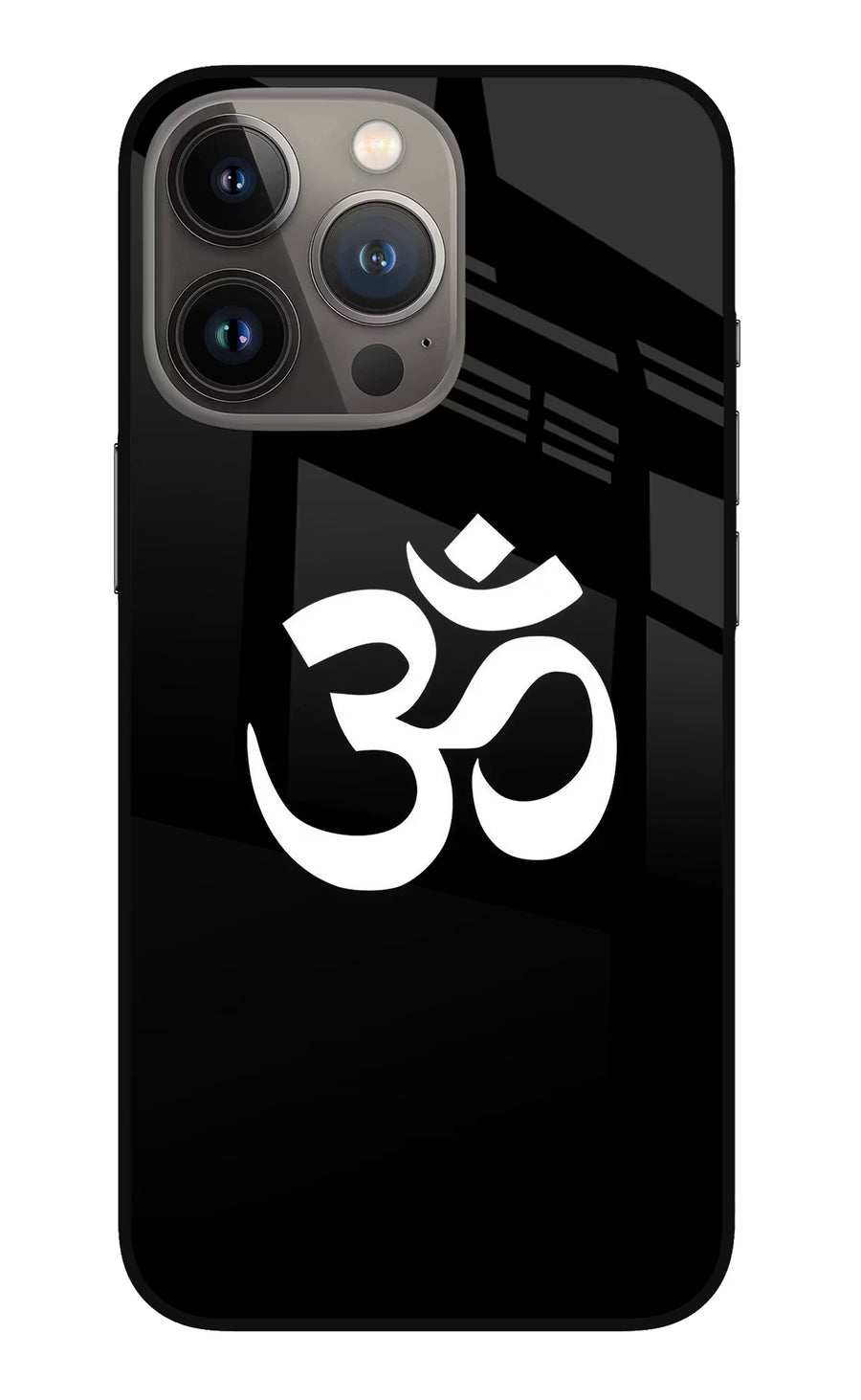 Om iPhone 13 Pro Max Back Cover, Metal case
