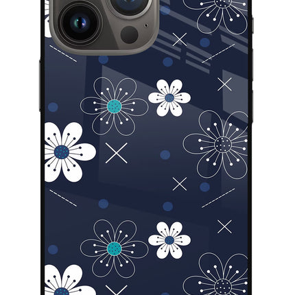 Flowers iPhone 13 Pro Max Glass Case