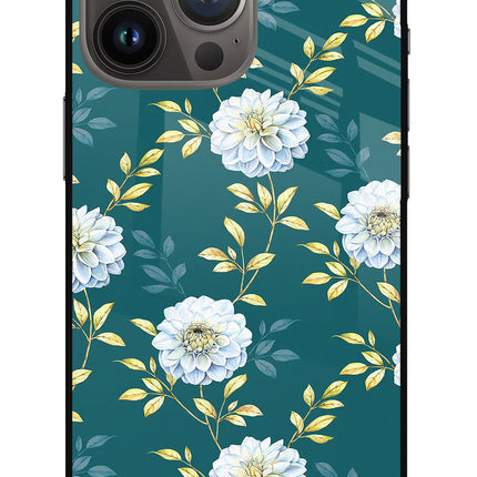 Flowers iPhone 13 Pro Max Glass Case