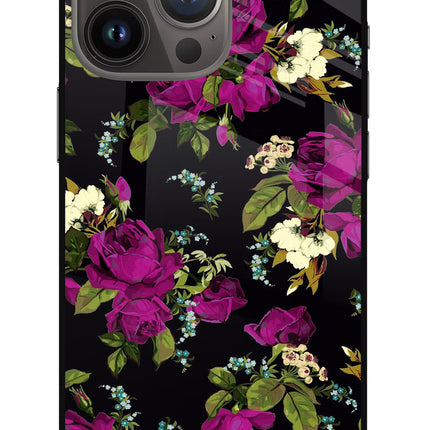 Flowers iPhone 13 Pro Max Glass Case
