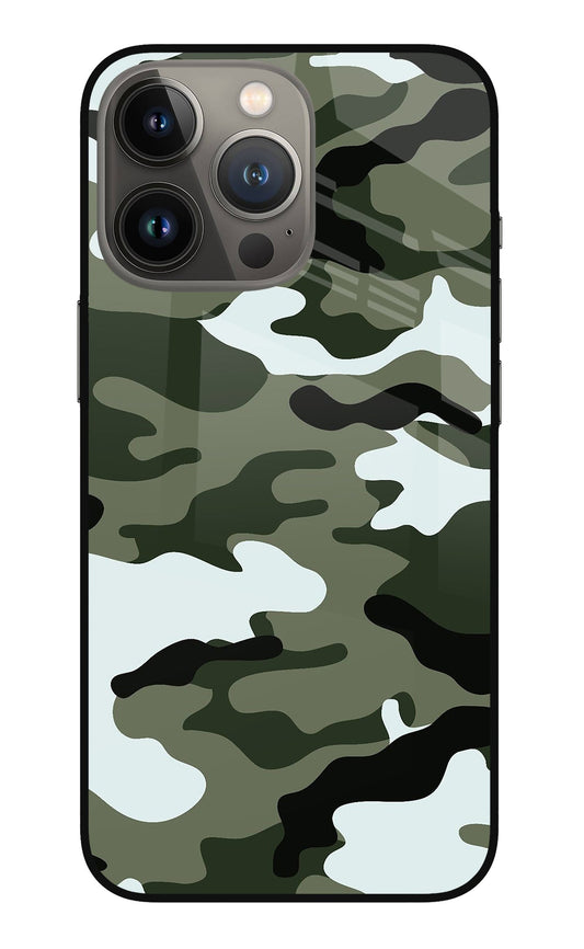 Camouflage iPhone 13 Pro Max Glass Case