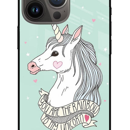 Unicorn Wallpaper iPhone 13 Pro Max Glass Case