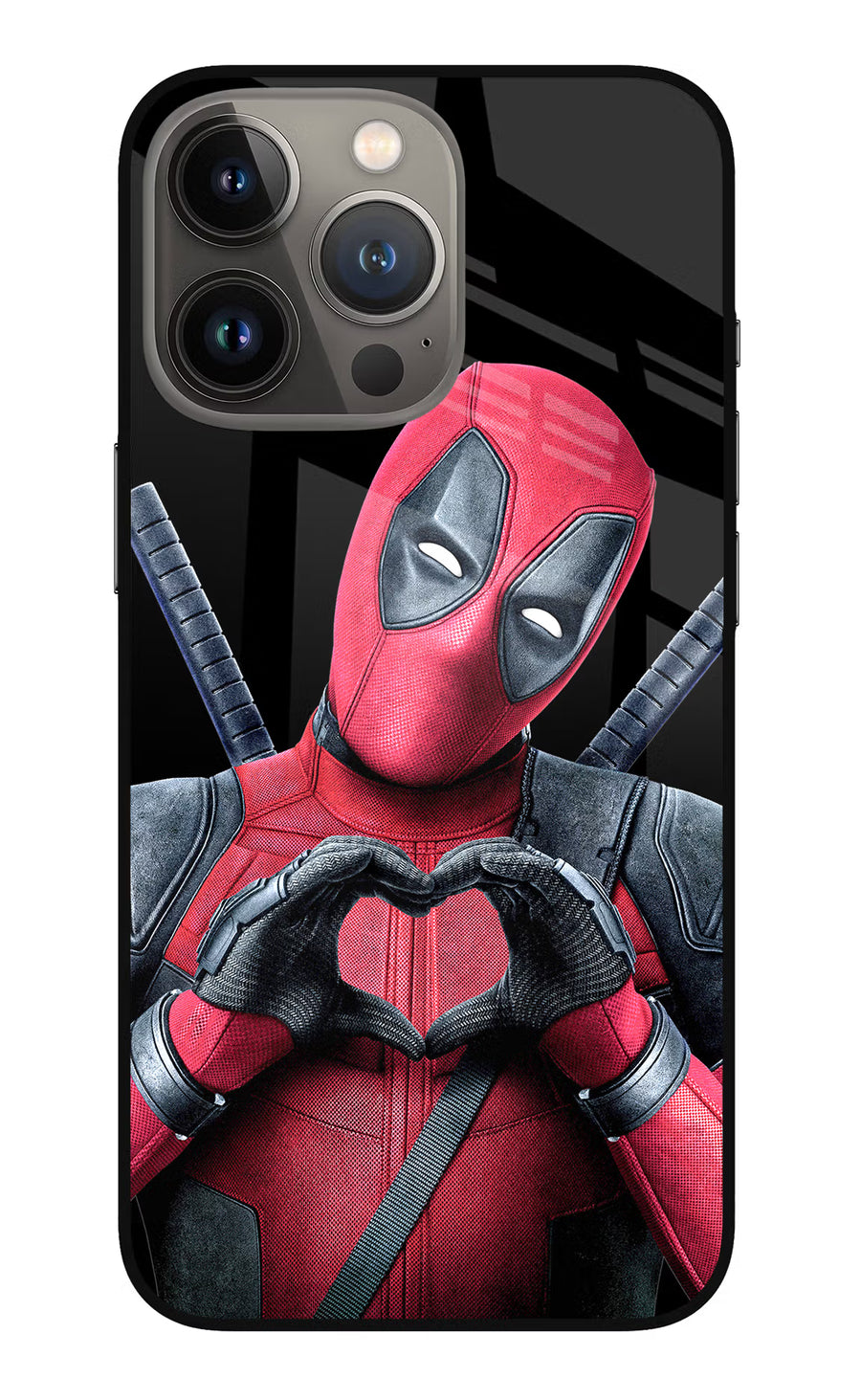 Deadpool iPhone 13 Pro Max Back Cover, Metal case