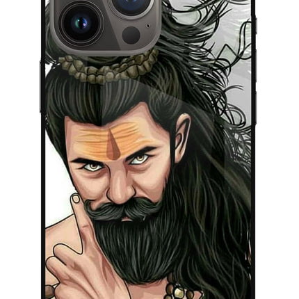 Mahadev iPhone 13 Pro Max Glass Case