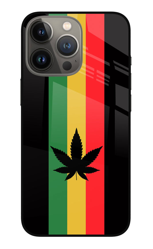 Weed Flag iPhone 13 Pro Max Glass Case