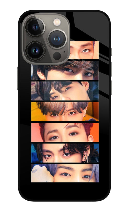 BTS Eyes iPhone 13 Pro Max Glass Case