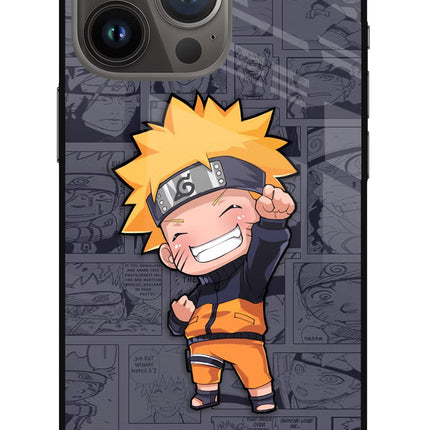 Chota Naruto iPhone 13 Pro Max Glass Case