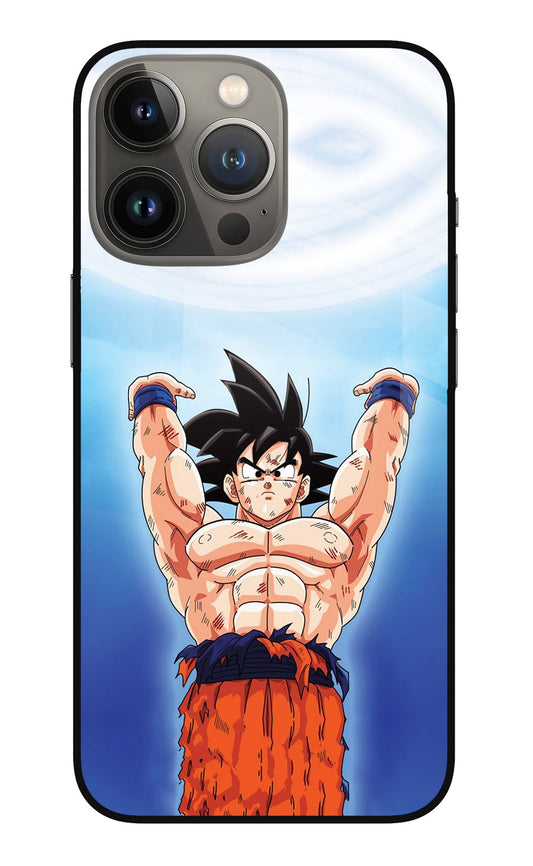 Goku Power iPhone 13 Pro Max Glass Case