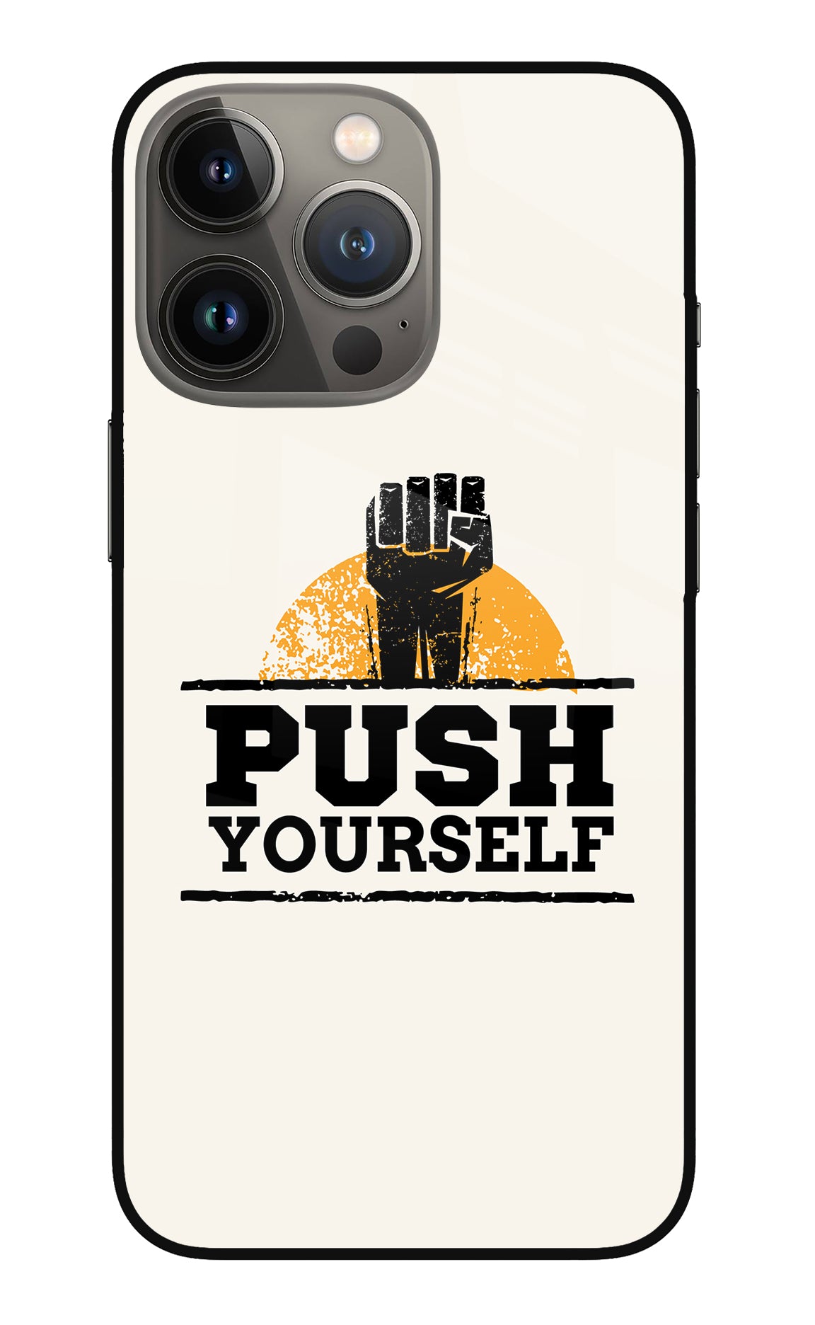 Push Yourself iPhone 13 Pro Max Back Cover
