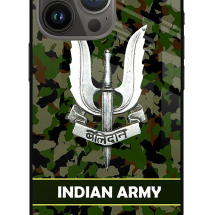 Balidan Indian Logo iPhone 13 Pro Max Glass Case